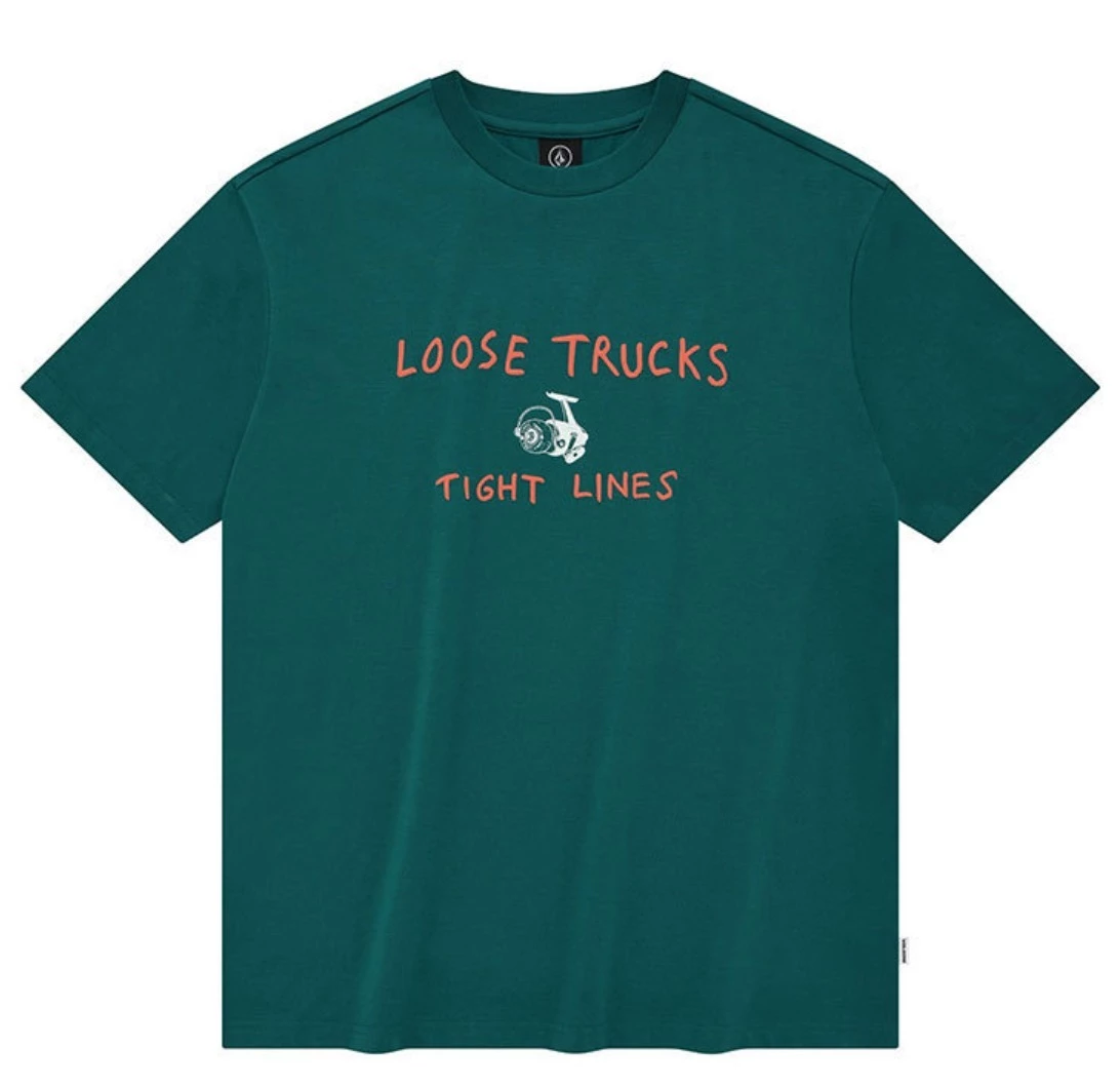 Volcom Unisex Street Style Short Sleeves Logo T-Shirts For Men White X L 7 Volcom Unisex Street Style Short Sleeves Logo T-Shirts For Men White X L - Image 5