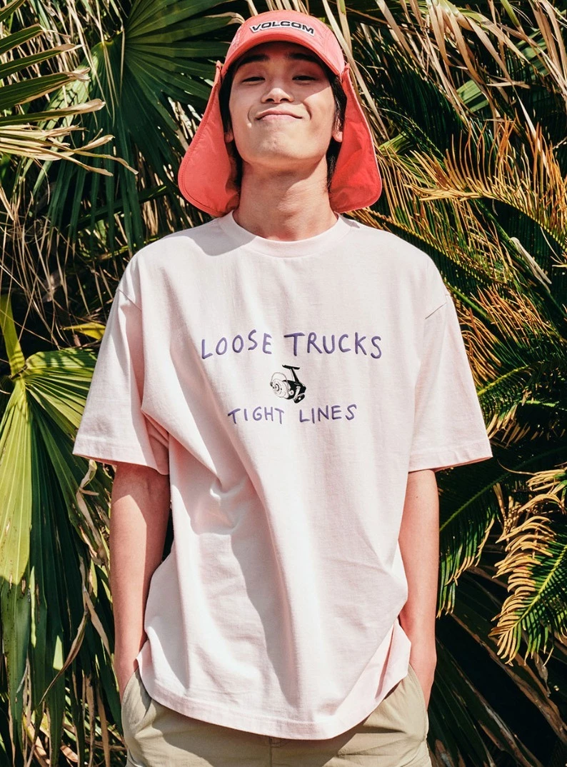 Volcom Unisex Street Style Short Sleeves Logo T-Shirts For Men White X L 11 Volcom Unisex Street Style Short Sleeves Logo T-Shirts For Men White X L - Image 9