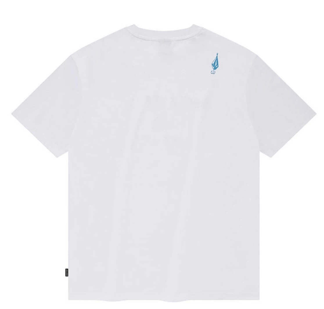 Volcom Unisex Street Style Short Sleeves Logo T-Shirts For Men White X L 14 Volcom Unisex Street Style Short Sleeves Logo T-Shirts For Men White X L - Image 12