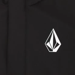 Volcom 2021-22FW Short Unisex Street Style Logo Jackets For Men Black X M -Volcom Sales Shop org 2219
