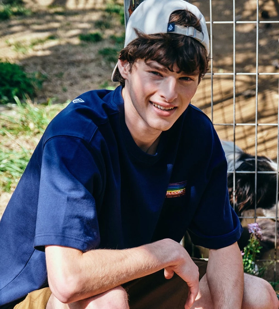 Volcom Unisex Street Style Cotton Short Sleeves Logo Sweatshirts For Men Ice Grey X M 9 Volcom Unisex Street Style Cotton Short Sleeves Logo Sweatshirts For Men Ice Grey X M - Image 7