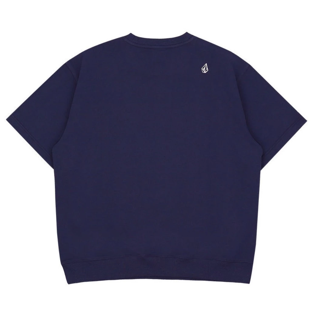 Volcom Unisex Street Style Cotton Short Sleeves Logo Sweatshirts For Men Ice Grey X M 11 Volcom Unisex Street Style Cotton Short Sleeves Logo Sweatshirts For Men Ice Grey X M - Image 9