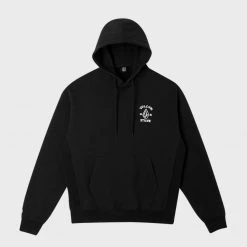 Volcom Pullovers Unisex Street Style Long Sleeves Plain Oversized For Men Black X L -Volcom Sales Shop org 2266