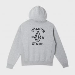 Volcom Pullovers Unisex Street Style Long Sleeves Plain Oversized For Men Black X L -Volcom Sales Shop org 2269