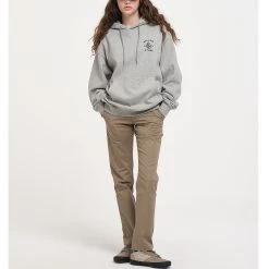 Volcom Pullovers Unisex Street Style Long Sleeves Plain Oversized For Men Black X L -Volcom Sales Shop org 2279