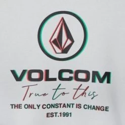 Volcom Unisex Street Style Long Sleeves Cotton Logos On The Sleeves For Men Gray X M -Volcom Sales Shop org 2307