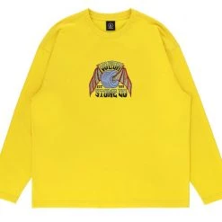 Volcom Unisex U-Neck Long Sleeves Cotton Long Sleeve T-shirt Logo For Men Yellow X L 14 Volcom Unisex U-Neck Long Sleeves Cotton Long Sleeve T-shirt Logo For Men Yellow X L -Volcom Sales Shop org 2352