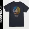 Volcom 2021-22FW Street Style Short Sleeves Logo T-Shirts For Men Navy X L