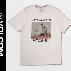 Volcom 2021-22FW Street Style Short Sleeves Logo T-Shirts For Men White X S