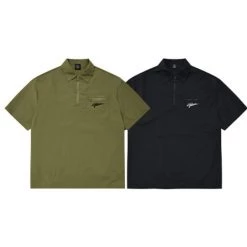 Volcom 2022 SS Unisex Logo T-Shirts For Men L.khaki X S -Volcom Sales Shop org 2394