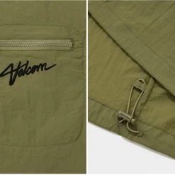 Volcom 2022 SS Unisex Logo T-Shirts For Men L.khaki X S -Volcom Sales Shop org 2398