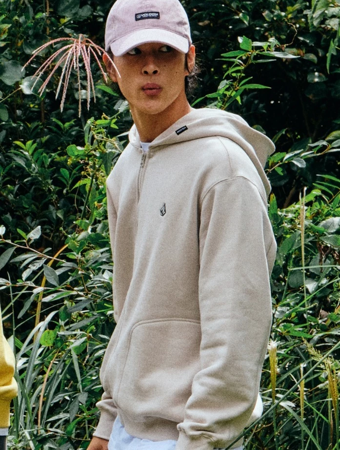 Volcom Unisex Street Style Long Sleeves Cotton Logo Hoodies For Men Blue X M 5 Volcom Unisex Street Style Long Sleeves Cotton Logo Hoodies For Men Blue X M - Image 3