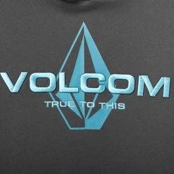 Volcom Unisex Street Style Long Sleeves Cotton Logos On The Sleeves For Men Charcoal X L -Volcom Sales Shop org 2438