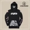 Volcom Street Style Hoodies For Men Black X L -Volcom Sales Shop org 2453