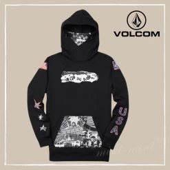 Volcom Street Style Hoodies For Men Black X L