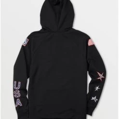 Volcom Street Style Hoodies For Men Black X L -Volcom Sales Shop org 2455