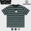 Volcom Unisex U-Neck Cotton Short Sleeves Logo T-Shirts For Men Gray X S