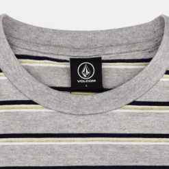 Volcom Unisex U-Neck Cotton Short Sleeves Logo T-Shirts For Men Gray X S 24 Volcom Unisex U-Neck Cotton Short Sleeves Logo T-Shirts For Men Gray X S -Volcom Sales Shop org 2528