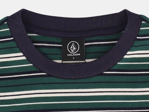 Volcom Unisex U-Neck Cotton Short Sleeves Logo T-Shirts For Men Gray X S 15 Volcom Unisex U-Neck Cotton Short Sleeves Logo T-Shirts For Men Gray X S - Image 13