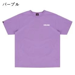Volcom Unisex U-Neck Cotton Short Sleeves Logo T-Shirts For Men Purple X M -Volcom Sales Shop org 2586
