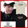Volcom Unisex Street Style Cotton Short Sleeves Logo T-Shirts For Women Cream X S -Volcom Sales Shop org 2613