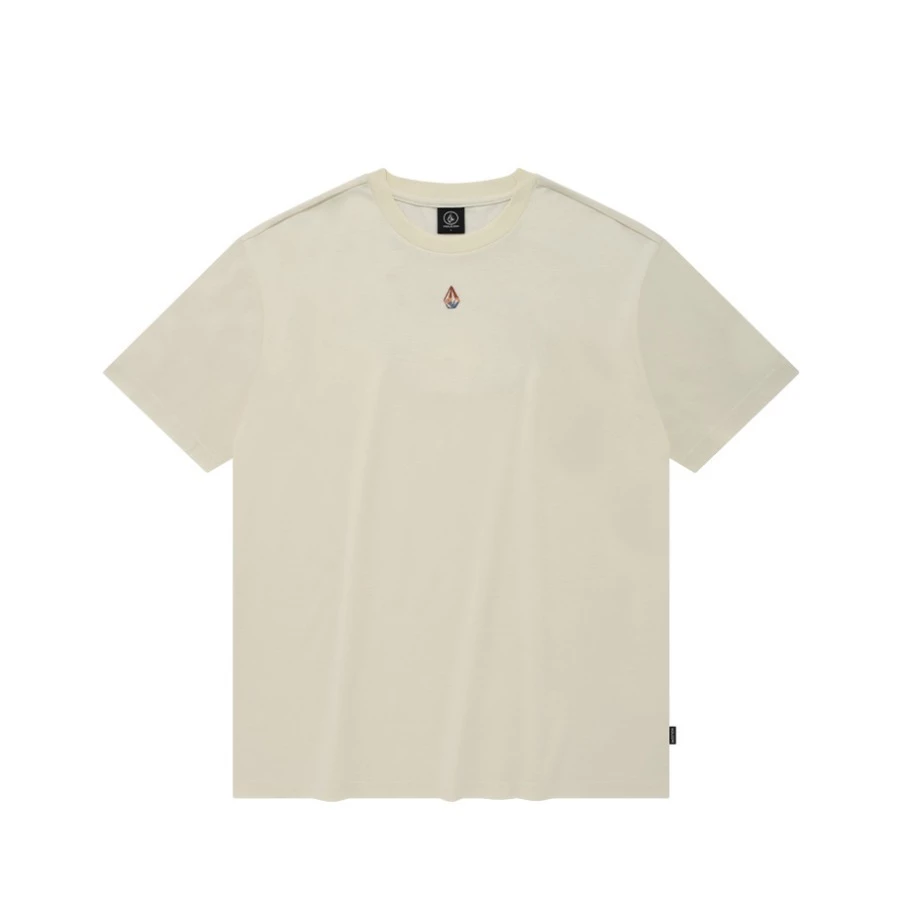 Volcom Unisex Street Style Cotton Short Sleeves Logo T-Shirts For Women Cream X S 8 Volcom Unisex Street Style Cotton Short Sleeves Logo T-Shirts For Women Cream X S - Image 6