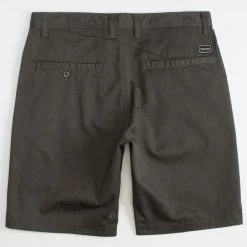 Volcom 2022 SS Blended Fabrics Bi-color Plain Cotton Khaki Logo Shorts For Men Chocolate X 38 11 Volcom 2022 SS Blended Fabrics Bi-color Plain Cotton Khaki Logo Shorts For Men Chocolate X 38 -Volcom Sales Shop org 2636