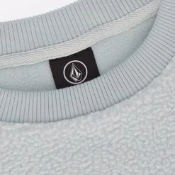 Volcom Unisex Street Style Long Sleeves Logo Sweatshirts For Men Black X L -Volcom Sales Shop org 2646