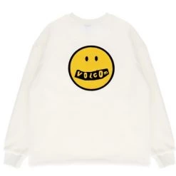 Volcom Unisex Street Style Long Sleeves Logo Sweatshirts For Men Black X L -Volcom Sales Shop org 2650