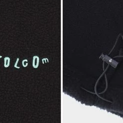 Volcom Unisex Street Style Long Sleeves Logo Sweatshirts For Men Black X L -Volcom Sales Shop org 2657