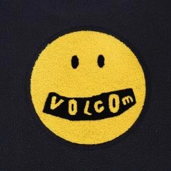 Volcom Unisex Street Style Long Sleeves Logo Sweatshirts For Men Black X L -Volcom Sales Shop org 2658