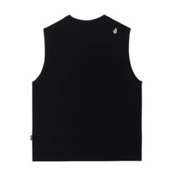 Volcom Unisex Sleeveless U-Neck Cotton Logo Vests & Gillets For Men Black X Xl -Volcom Sales Shop org 2677
