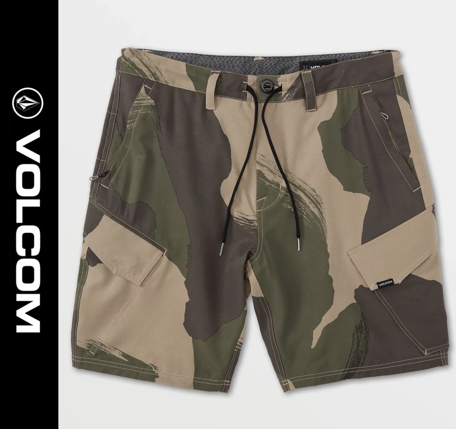 Volcom 2021-22FW Camouflage Street Style Shorts For Men Camouflage X 33 Inch 3 Volcom 2021-22FW Camouflage Street Style Shorts For Men Camouflage X 33 Inch