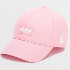 Volcom Unisex Street Style Caps For Men Pink X One Size -Volcom Sales Shop org 2701