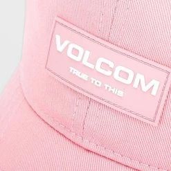 Volcom Unisex Street Style Caps For Men Pink X One Size -Volcom Sales Shop org 2704