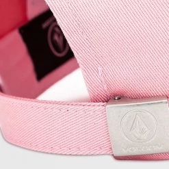 Volcom Unisex Street Style Caps For Men Pink X One Size -Volcom Sales Shop org 2706