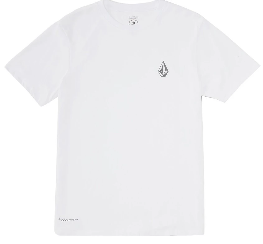 Volcom 2022 SS Plain Cotton T-Shirts For Men Smokey Blue X L 6 Volcom 2022 SS Plain Cotton T-Shirts For Men Smokey Blue X L - Image 4