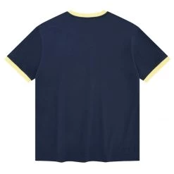 Volcom Unisex Street Style Cotton Short Sleeves Logo T-Shirts For Men Navy X L -Volcom Sales Shop org 2736