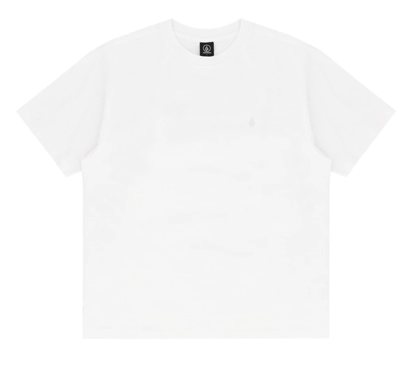 Volcom Unisex Street Style Logo T-Shirts For Men White X S 8 Volcom Unisex Street Style Logo T-Shirts For Men White X S - Image 6