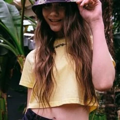 Volcom Short U-Neck Cotton Short Sleeves Logo Cropped For Women No Color Specification X Xs -Volcom Sales Shop org 2801