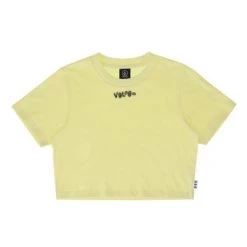 Volcom Short U-Neck Cotton Short Sleeves Logo Cropped For Women No Color Specification X Xs -Volcom Sales Shop org 2802