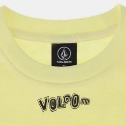Volcom Short U-Neck Cotton Short Sleeves Logo Cropped For Women No Color Specification X Xs -Volcom Sales Shop org 2804