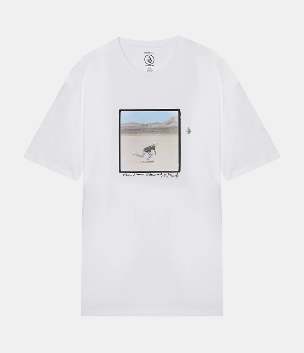 Volcom 2022 SS T-Shirts For Men White (white) Series X M 4 Volcom 2022 SS T-Shirts For Men White (white) Series X M - Image 2