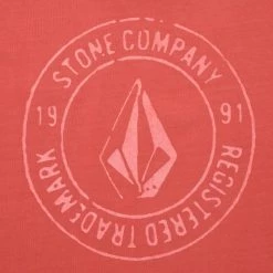 Volcom Unisex Street Style Cotton Short Sleeves Logo T-Shirts For Men Khaki X Xl -Volcom Sales Shop org 2831