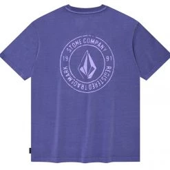 Volcom Unisex Street Style Cotton Short Sleeves Logo T-Shirts For Men Khaki X Xl -Volcom Sales Shop org 2833