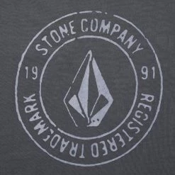 Volcom Unisex Street Style Cotton Short Sleeves Logo T-Shirts For Men Khaki X Xl -Volcom Sales Shop org 2837