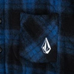 Volcom Unisex Street Style Long Sleeves Logos On The Sleeves Logo For Men Green X M -Volcom Sales Shop org 2851