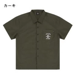 Volcom Unisex Cotton Short Sleeves Logo Shirts For Men Orange X L -Volcom Sales Shop org 2867