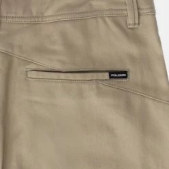 Volcom Unisex Street Style Cotton Logo Shorts For Men Beige X L -Volcom Sales Shop org 2894
