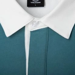 Volcom Unisex Street Style Long Sleeves Cotton Logos On The Sleeves For Men Green X M -Volcom Sales Shop org 2921